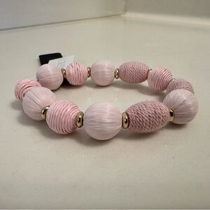 NWT J.Crew Factory Wrapped Bracelet - Pink